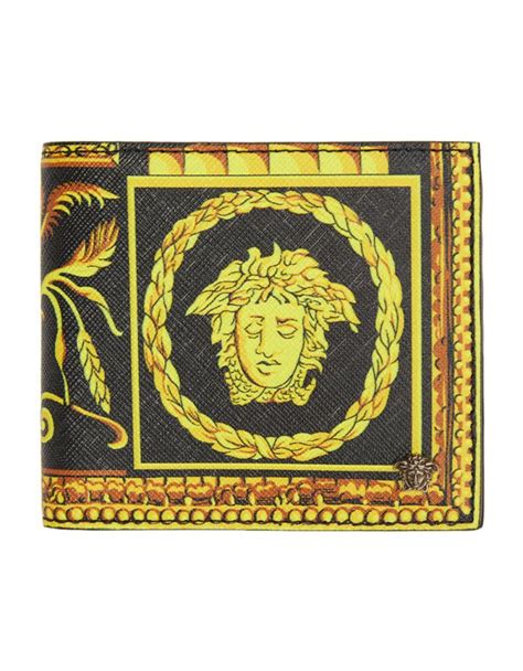 mens replica versace cornicci wallet|versace leather wallet.